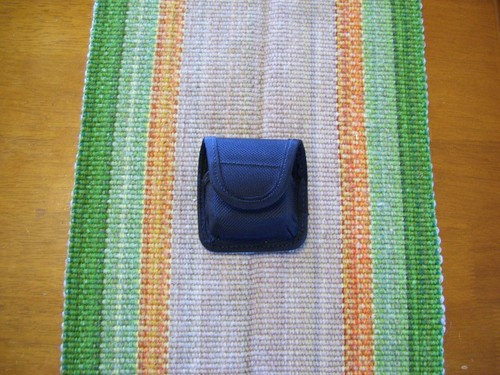Blackhawk Black Latex Glove Pouch Molded CORDURA Holds two pair of latex gloves