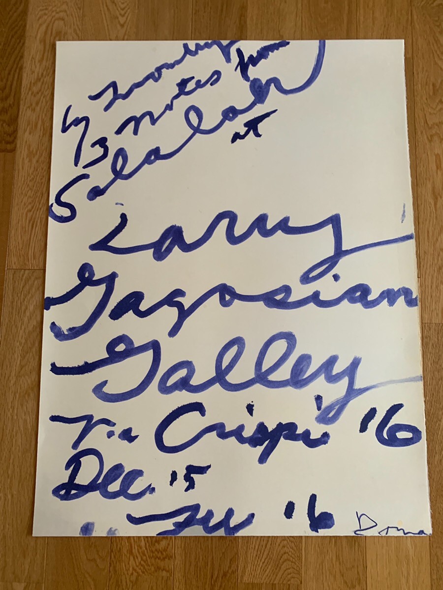 【Vintage】Cy Twombly ポスター GAGOSIAN ROME Cy Twombly Poster | Gagosian Shop