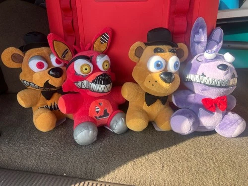 Lot Of 4 Funko Five Nights At Freddy's Plushies 2016