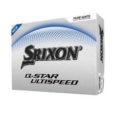 Srixon Q-Star Ultispeed White Golf Balls - 1 Dozen