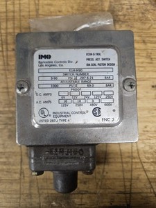 BARKSDALE E1H-H90 Econ-o-trol Mechanical Pressure Switch, Used