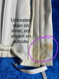 Vintage JCPenney Adonna Bra 34c White Corset Padded Underwire Bustier *Flaw*