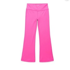 Athletic Works Active Flare Leggings Girls XXL 18 Electric Pink UPF 30 New NWT