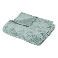 Kuscheldecke Mit Blattmuster Ryo, 180 X 230 Cm