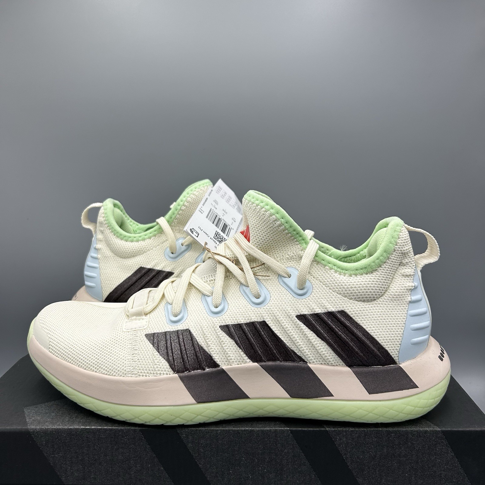 Adidas Stabil Next Gen Primeblue Blanco Balonmano Interior Zapatos para Cancha Reino Unido 7 UE 40.5