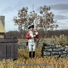 W.Britain 16155 British 43rd Regiment of Foot, Make Ready, 1780 (Britains)