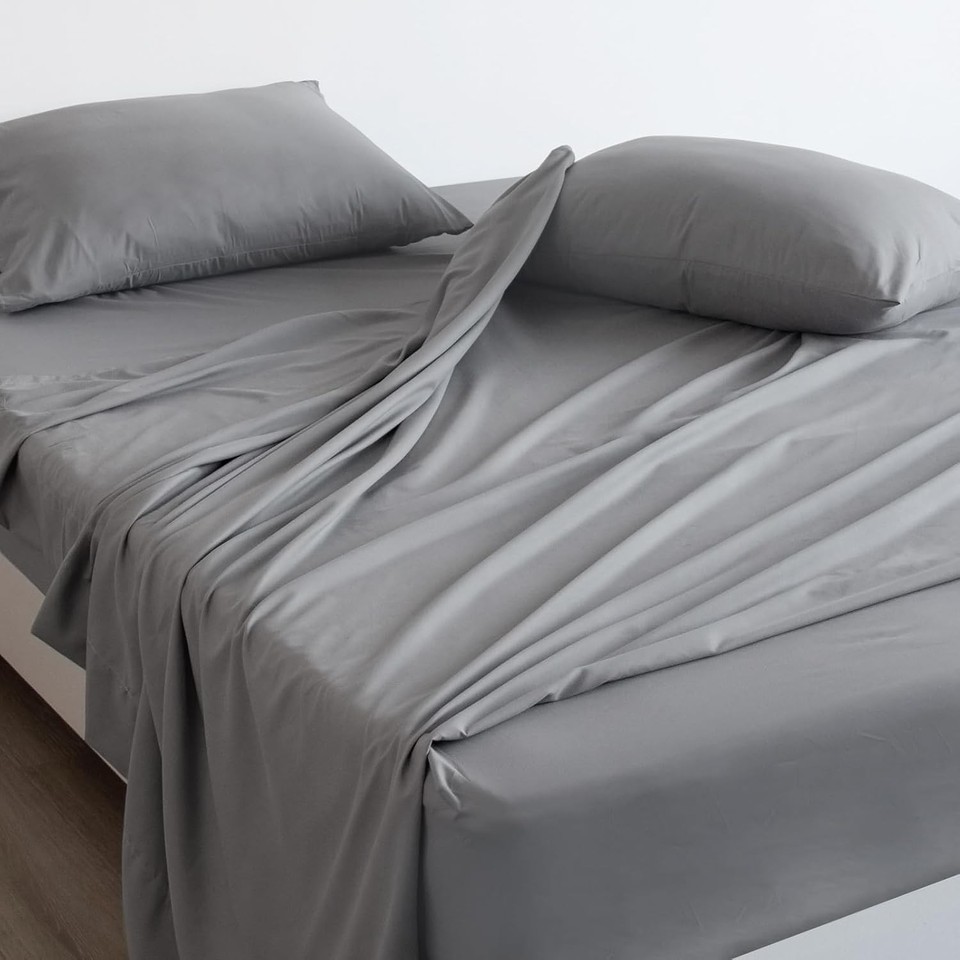Split Top King Sheet Set for Adjustable Bed 4 Piece Bed Sheet Set Deep ...