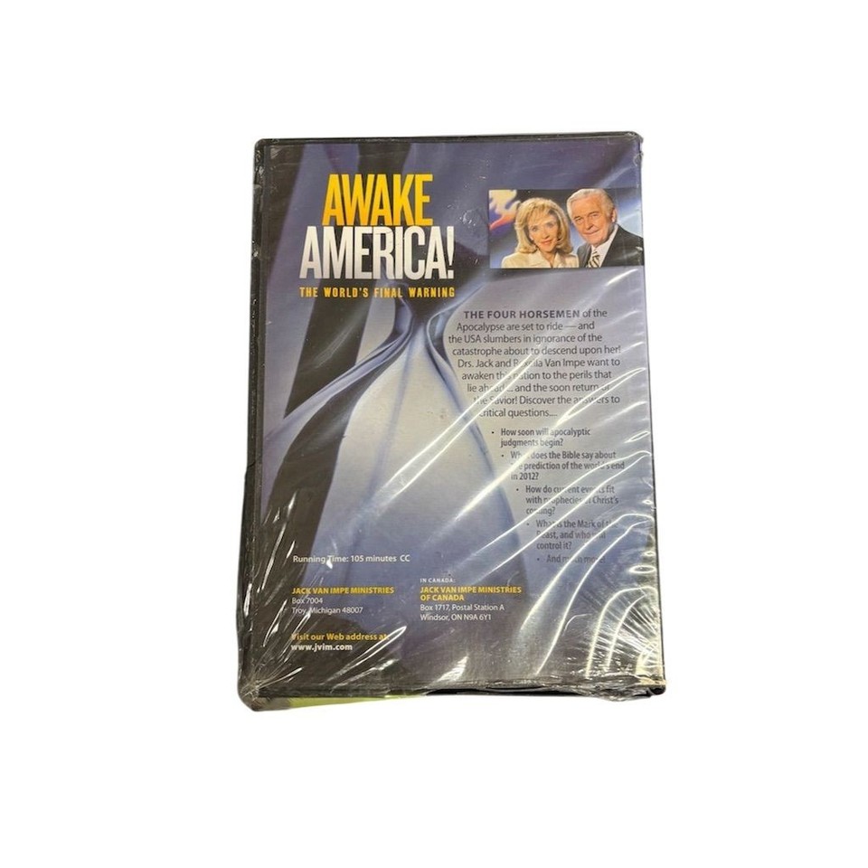Awake America! The World's Final Warning DVD by Jack & Rexella Van Impe