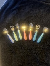 7-Pieces Children s Tableware Set,304 Stainless Steel Forks And Spoons
