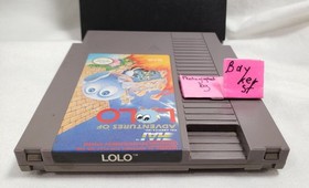 Adventures of Lolo 1 NES AUTENTICO originale Nintendo adventure lo lo lo