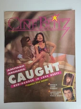 Cineblitz April 1992 Magazine Amitabh Archana Rekha Aamir Khan Pooja Bhatt Reena