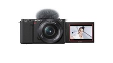 Sony Alpha ZV-E10 (ILCZV-E10L/B) Mirrorless Digital Camera & 16-50mm Lens