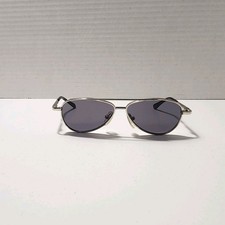 Mini Maverick Aviator Shades   Sleek Silver Frame with Dark Lenses