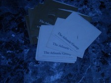 45 RPM COMPANY SLEEVES. ORIGINAL LOT OF 20 BROWN AND WHITE ATLANTIC.