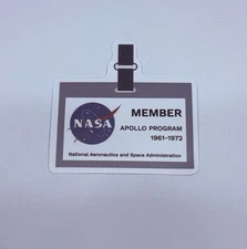 NASA Apollo Program Member Sticker Vinyl Decal Moon Space Art Novelty Tc9