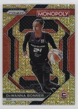2024 Prizm Monopoly WNBA Skills Millionaire Gold Shimmer DeWanna Bonner 00c5