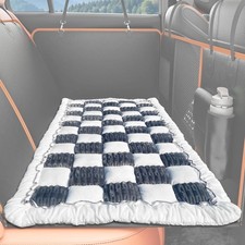 Dog Bed Mat for Car Backseat Extender, Non-Slip Plaid Pet Bed Mat for Car Bac...