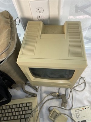 Apple Macintosh 512K Vintage Computer With Original Keyboard