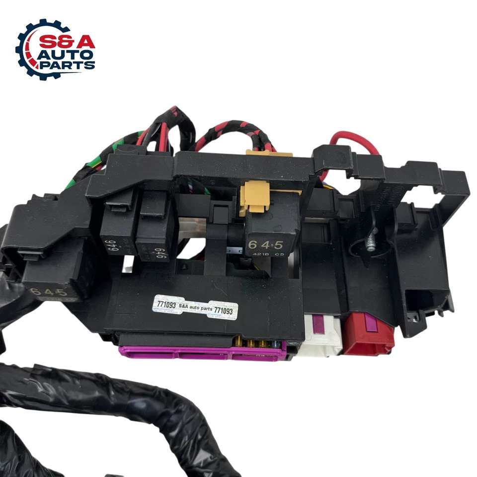 2013-2016 AUDI A4 A5 2.0L AT ENGINE MOTOR ELECTRICAL WIRE WIRING HARNESS OEM Foto 3 de 4