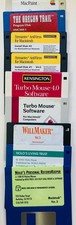 Vintage Apple Macintosh Software 3.5" Floppy Disks Lot of 9