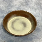Frankoma Mayan Aztec Desert Gold 8" Round Vegetable Bowl Dish Vintage