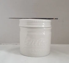 NEW - Dowan Butter Dish Butter Keeper Crock for Spreadable Soft Butter Porcelain