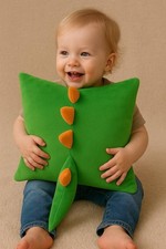 Cute Dinosaur Plush Pillow 40cm Kids Toy Cushion Nursery Decor Soft Dino Gift