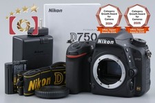 "Shutter count 5,317" Nikon D750 24.3 MP Full Frame Digital SLR Camera Body