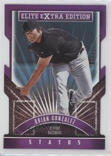 2015 Panini Elite Extra Edition Status Purple Die-Cut /150 Brian Gonzalez 0o6v