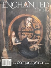 THE COTTAGE WITCH ISSUE 2025 ENCHANTED LIVING Magazine / FARIES/ ART /MAGIC /New