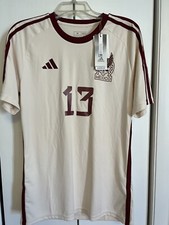 Adidas Mexico Away Fan Printed Back Shirt Jersey #13 PJ TLAPAL Size M