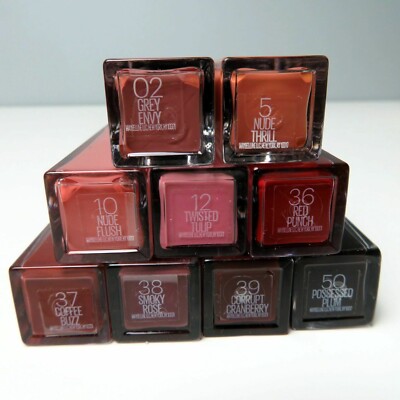 Maybelline Color Sensational Vivid Matte Liquid Lip Color - Choose your Shade