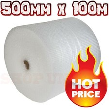 500MM x 100M SMALL BUBBLE WRAP CUSHIONING QUALITY BUBBLE 100 METERS LONG ROLL