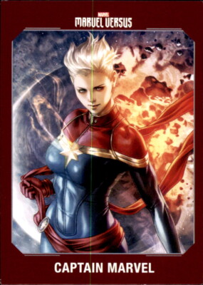 Marvel Versus 2022 Trading Card 10 - Captain Marvel