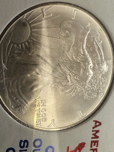 Two 1995 SILVER EAGLE DOLLAR ONE TROY OUNCE SILVER Both Ship Fast Today - Picture 4 of 10
