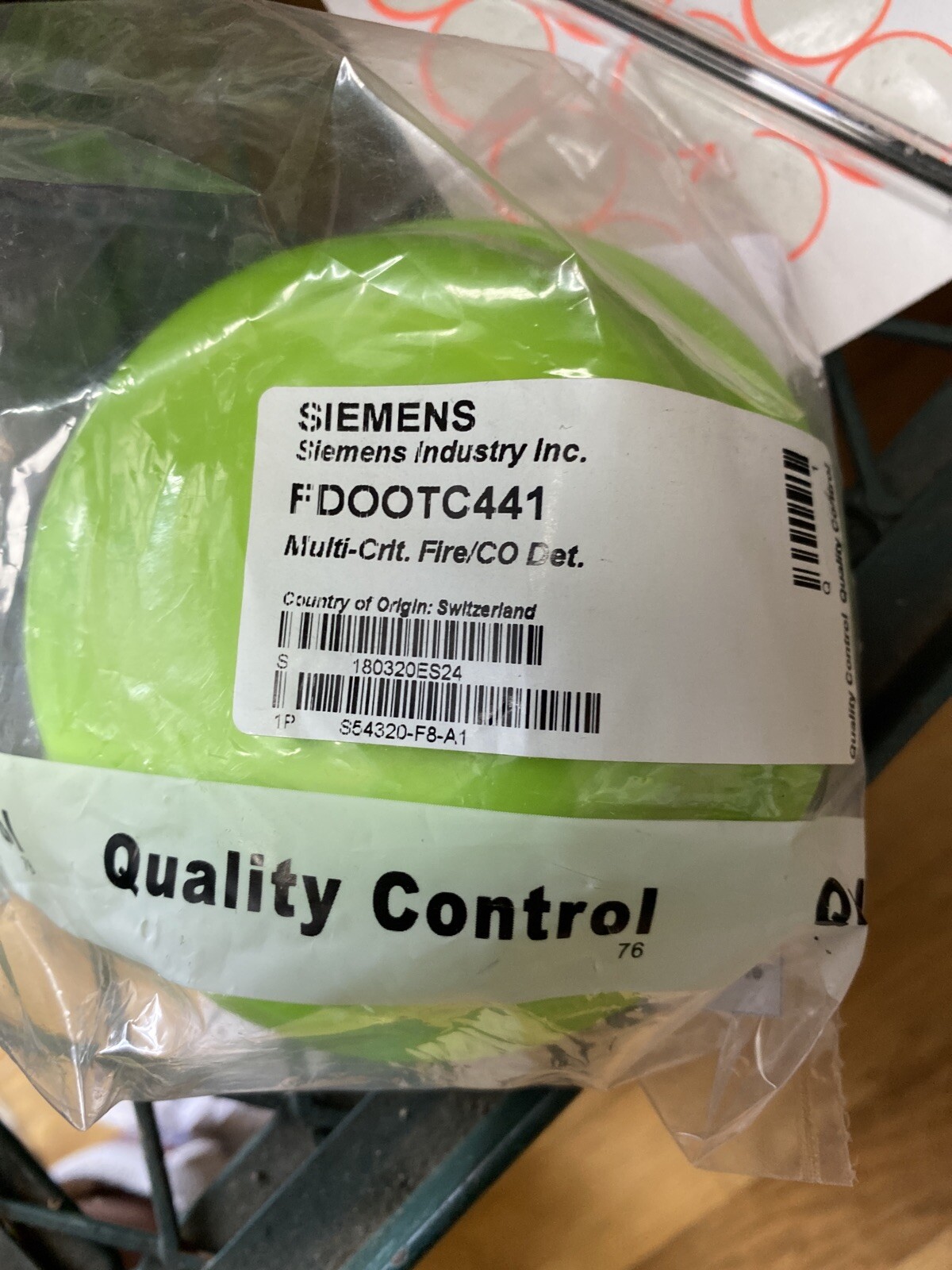 Siemens Smoke Detector-image