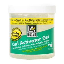 Ampro Long-Aid Curl Activator Gel - Extra Dry - 15 oz Hair Gel