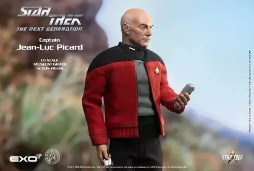 EXO-6 Captain Picard Standard (best) 1/6 scale figure Sealed Ships Now from US! - Picture 12 of 13