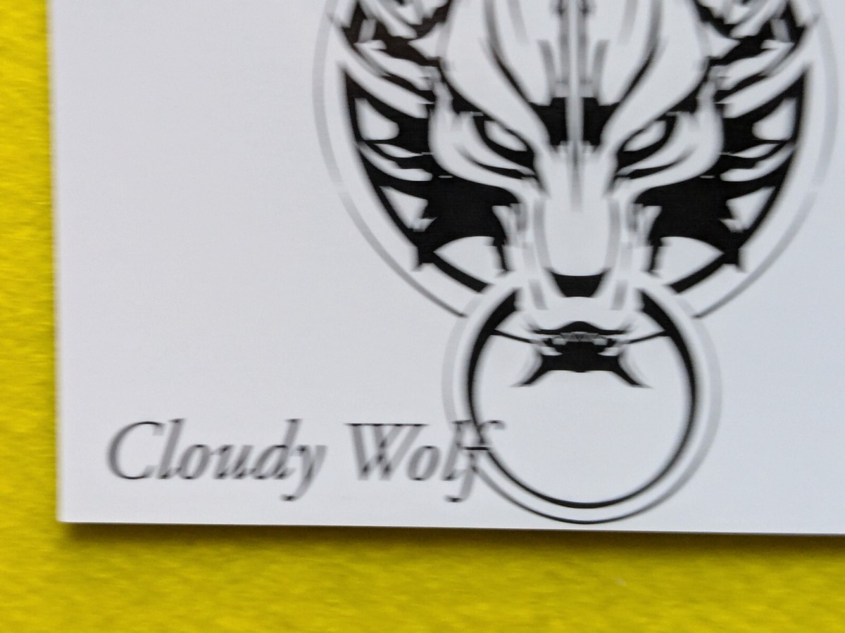 Final Fantasy Ⅶ 1-099 Cloudy Wolf SQUARE ENIX Japanese Game TCG