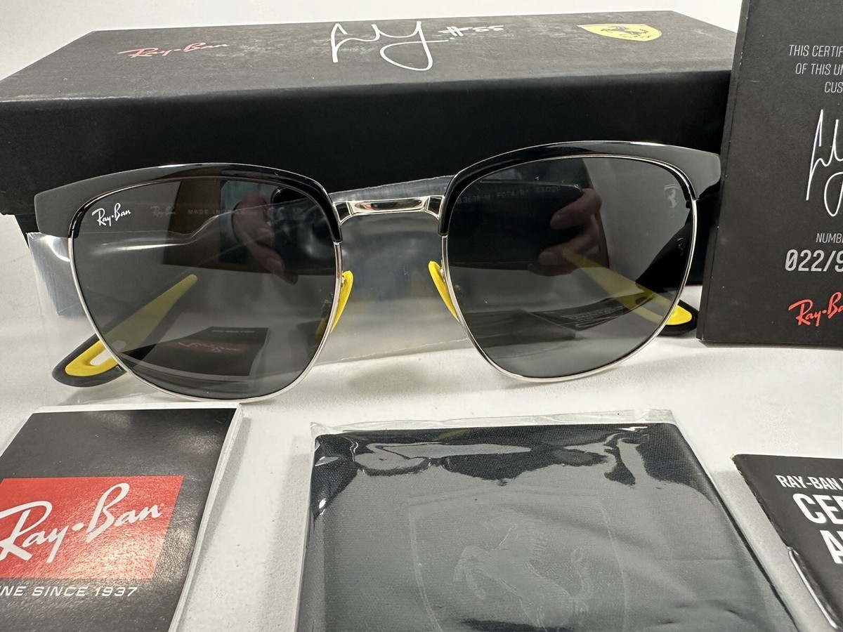 Ray-Ban Ferrari Sunglasses- Carlos Sainz #22 Of 900 Limited