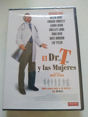 El Dr T Y Frauen Richard Gere - Altman - DVD Region 2 Spanisch Englisch Neu