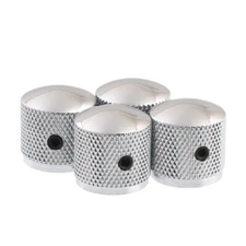 4x Metal Dome Knob Volume Tone Control Knobs Screw Type for Electric Guitar CH
