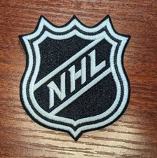 NHL Logo Patch National Ice Hockey League Sports Embroidered Iron On Patch 3x3"