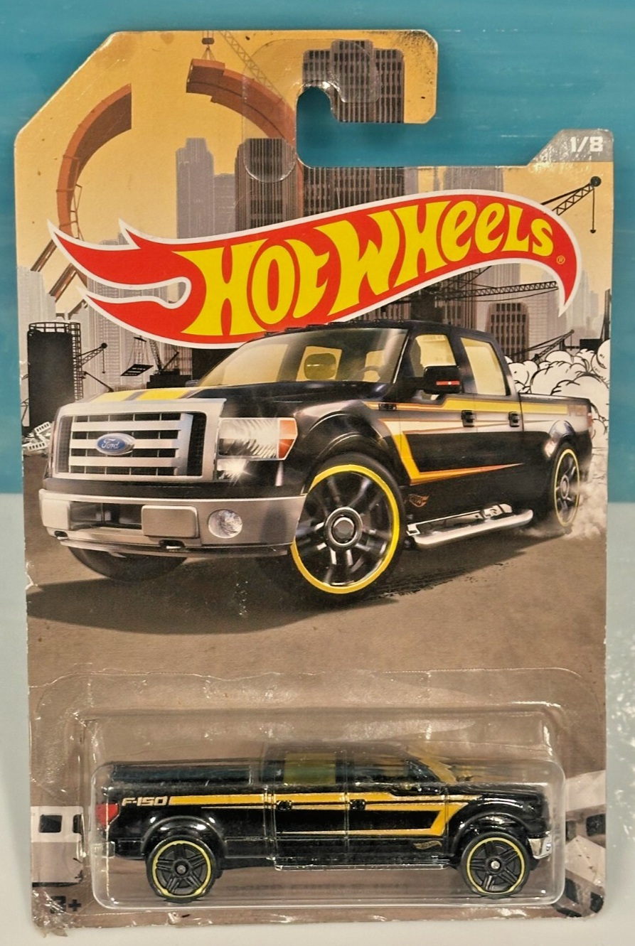 Hot Wheels 2009 Ford F-150 Pick Up 1/8 Sealed Card Dated 2015