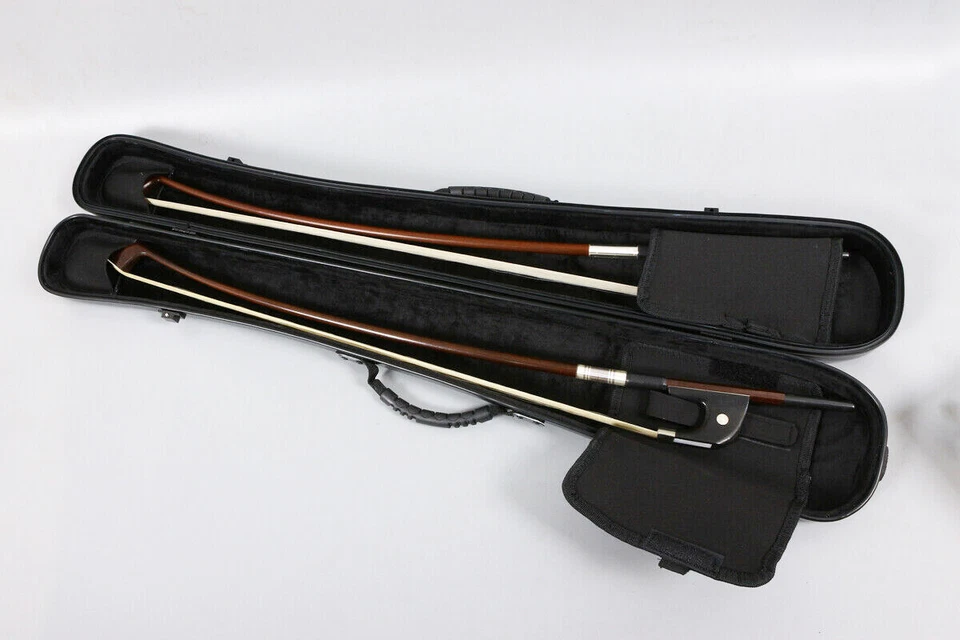 Двойной бас бант чехол из углеродного волокна бас бант коробка 2шт бант сумка черный жесткий чехол - Изображение 3 из 4