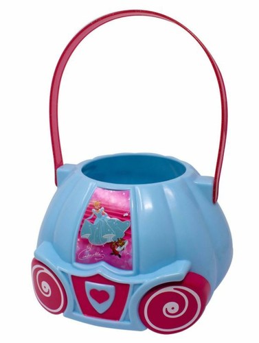 Disney Princess Cinderella Plastic Pail Halloween Trick or Treat Container (NEW) - 第 2/5 張圖片