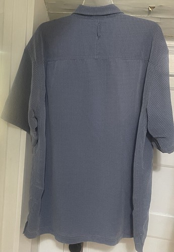 North Face Men’s Blue SS Button Up Shirt XL - Picture 5 of 6