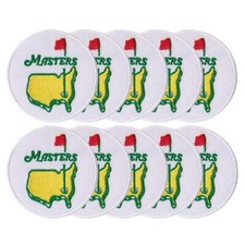 10 pcs Masters Golf Agusta Tournament Size 3.0"x3.0" Iron on Patch Souvenirs