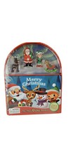 Merry Christmas My Mini Busy Books Includes 4 Figurines  Playboard Storytelling