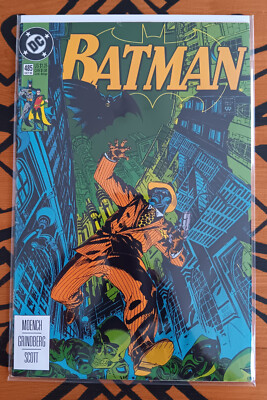Batman #485 (92. Oktober) ''Gesichter des Todes'' von Doug Moench DC COMICS schwarze Maske